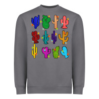 Storm christmas glitter cactus Heavyweight Sweatshirt - Zillion Design Studio