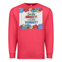 Cardinal see the ability not the disability Premium Sweatshirt - MaliasSmallBusiness