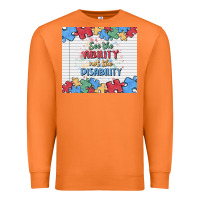 Carrot see the ability not the disability Premium Sweatshirt - MaliasSmallBusiness