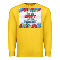 Lemon see the ability not the disability Premium Sweatshirt - MaliasSmallBusiness
