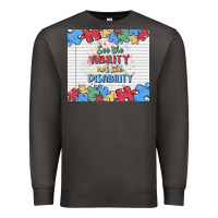 Smoke see the ability not the disability Premium Sweatshirt - MaliasSmallBusiness