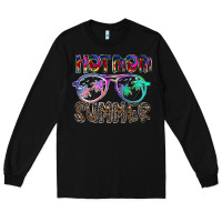 Black hot mom summer Long Sleeve Tee - CowhideDigitalArt