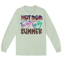 Matcha hot mom summer Long Sleeve Tee - CowhideDigitalArt