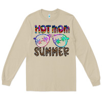 Mushroom hot mom summer Long Sleeve Tee - CowhideDigitalArt