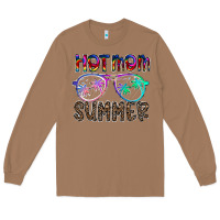 Toasted Coconut hot mom summer Long Sleeve Tee - CowhideDigitalArt