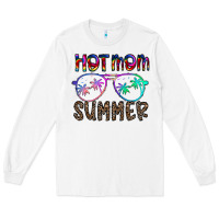 White hot mom summer Long Sleeve Tee - CowhideDigitalArt