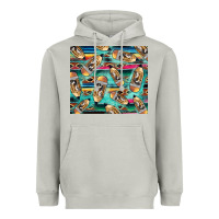 Moon Dust Western Teacher Pencil Heavyweight Hoodie - LillyAllenDesigns