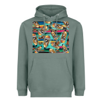 Sage Western Teacher Pencil Heavyweight Hoodie - LillyAllenDesigns