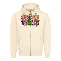 Sandshell Spooky vibes Zipper Hoodie - Artiststas