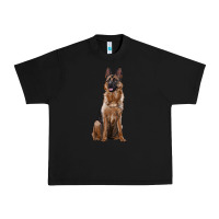 Black german shepherd Urban Heavy Tee - RanaPortraitStore