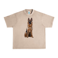 French Oak german shepherd Urban Heavy Tee - RanaPortraitStore