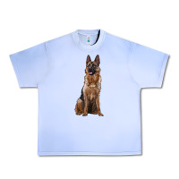 Grape Ice german shepherd Urban Heavy Tee - RanaPortraitStore