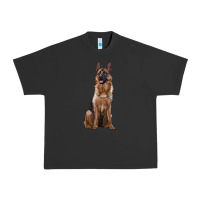 Pigment Black german shepherd Urban Heavy Tee - RanaPortraitStore