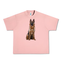 Salmon german shepherd Urban Heavy Tee - RanaPortraitStore