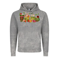 Cloud Rock floral hustler coffee cups Vintage Hoodie - texasbilliewilder