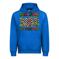 Cobalt dead inside but it's christmas dancing skeletons Urban Hoodie - BarkalooDesign