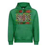 Emerald dead inside but it's christmas dancing skeletons Urban Hoodie - BarkalooDesign