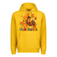Lemon my first thanksgiving Premium Hoodie - MaliasSmallBusiness