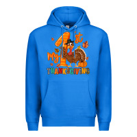 True Royal my first thanksgiving Premium Hoodie - MaliasSmallBusiness