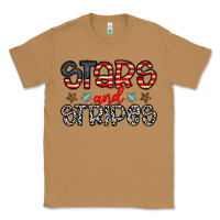 Toasted Coconut stars and stripes Classic Tee - CowhideDigitalArt