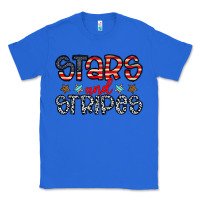 True Royal stars and stripes Classic Tee - CowhideDigitalArt
