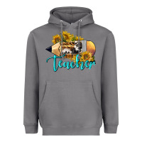 Storm Western Teacher Pencil Heavyweight Hoodie - LillyAllenDesigns