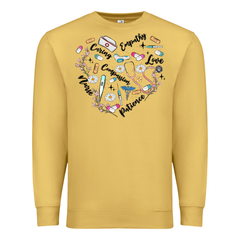 Nurse Premium Sweatshirt by MaliasSmallBusiness | Teevron