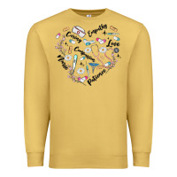 Antique Gold nurse Premium Sweatshirt - MaliasSmallBusiness