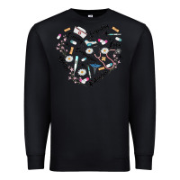 Black nurse Premium Sweatshirt - MaliasSmallBusiness