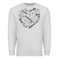 Dove Grey nurse Premium Sweatshirt - MaliasSmallBusiness