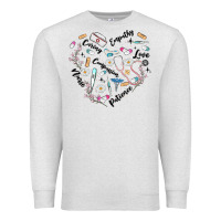 Oatmeal Heather nurse Premium Sweatshirt - MaliasSmallBusiness