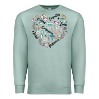Seafoam nurse Premium Sweatshirt - MaliasSmallBusiness