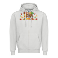 Dove Grey educator of tiny humans libbey glass Zipper Hoodie - BundleAndBundleShop