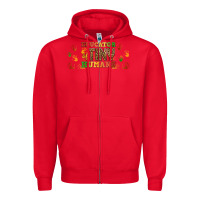 Red educator of tiny humans libbey glass Zipper Hoodie - BundleAndBundleShop