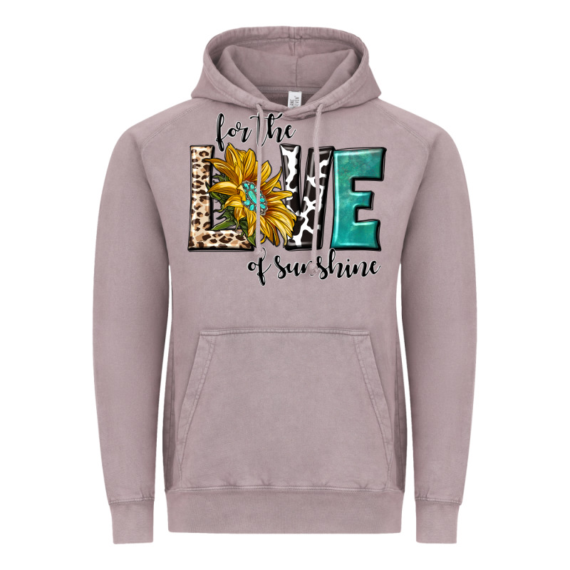 For The Love Of Sunshine Vintage Hoodie by texasbilliewilder | Teevron