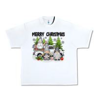 White merry christmas gnomies Urban Heavy Tee - texasbilliewilder