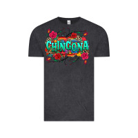 Vintage Black chingona Vintage Tee - texasbilliewilder