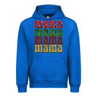 Cobalt Christmas mama Urban Hoodie - BarkalooDesign