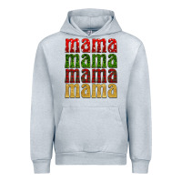 Heather Grey Christmas mama Urban Hoodie - BarkalooDesign