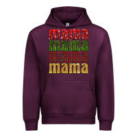 Mauve Wine Christmas mama Urban Hoodie - BarkalooDesign