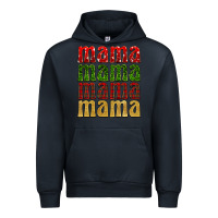 Navy Christmas mama Urban Hoodie - BarkalooDesign