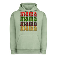 Pigment Oil Green Christmas mama Urban Hoodie - BarkalooDesign