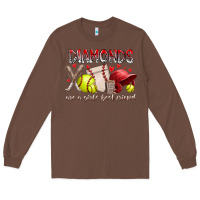 Chestnut diamonds are a girls best friends Long Sleeve Tee - RacoonDesign