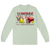 Matcha diamonds are a girls best friends Long Sleeve Tee - RacoonDesign