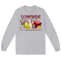 Moon Dust diamonds are a girls best friends Long Sleeve Tee - RacoonDesign