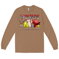 Toasted Coconut diamonds are a girls best friends Long Sleeve Tee - RacoonDesign
