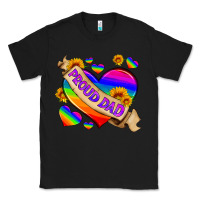 Black lgbtq proud dad Classic Tee - HRA Design Shop