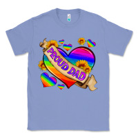 Colony Blue lgbtq proud dad Classic Tee - HRA Design Shop
