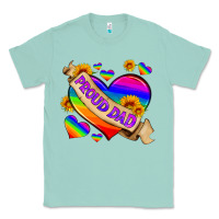 Seafoam lgbtq proud dad Classic Tee - HRA Design Shop