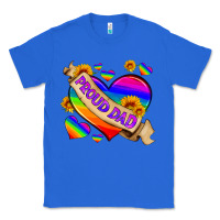 True Royal lgbtq proud dad Classic Tee - HRA Design Shop